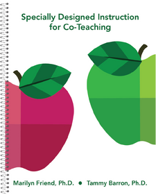Specially Designed Instruction for Co-Teaching
