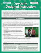 Specially Designed Instruction for Co-Teachers cover