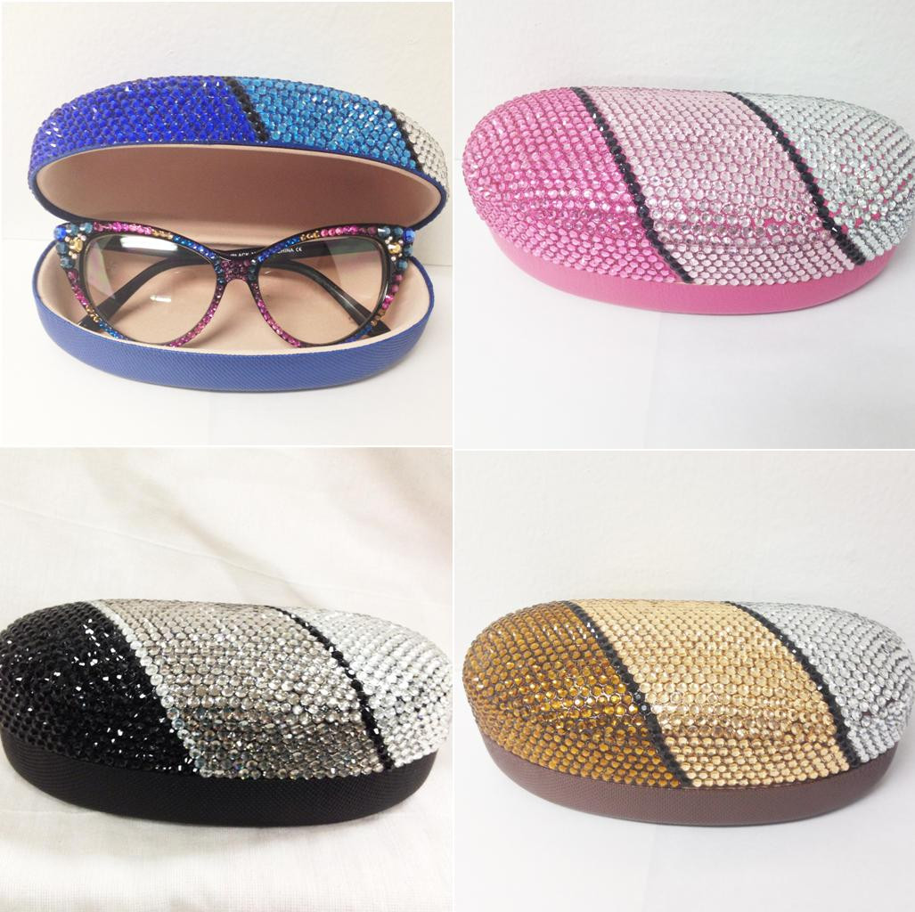 triple eyeglass case