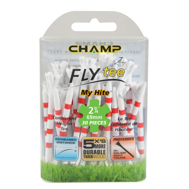 Champ My Hite FLYTee Golf Tees, 2.75 inch, 2 3/4 "