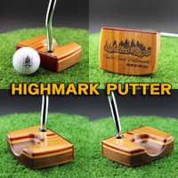 Timber Touch Woodrich Regal Exotic Wood Putter, Highmark Edition, Right Hand Only (highmark)