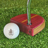 Timber Touch Plumbline Exotic Wood Putter, Purpleheart and Walnut Fatty Style