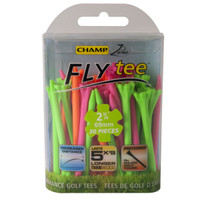 Champ Zarma FLYTee Golf Tees, 2.75 inch, 2 3/4", Pink/Orange/Green (CHP92565)