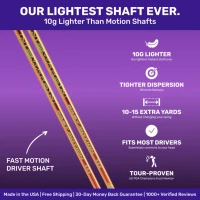 NEWTON GOLF Fast Motion Driver Fairway Shaft - RAW Uncut (NEWTONFSTDRVRAW)