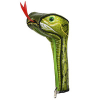 snake golf driver head cover, headcover, green, viper