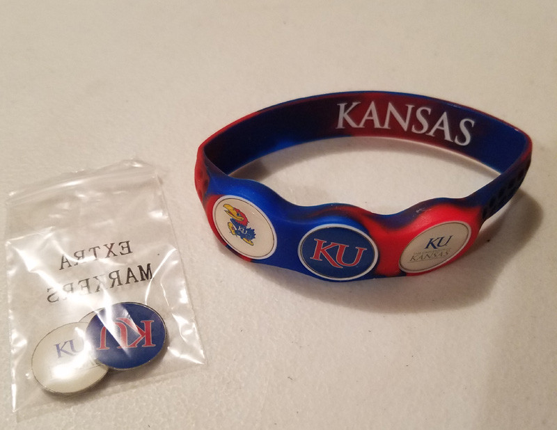  NCAA Kansas State Wildcats Silicone Rubber Bracelet