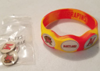 Maryland Terrapins Wristskins golf ball marker bracelet