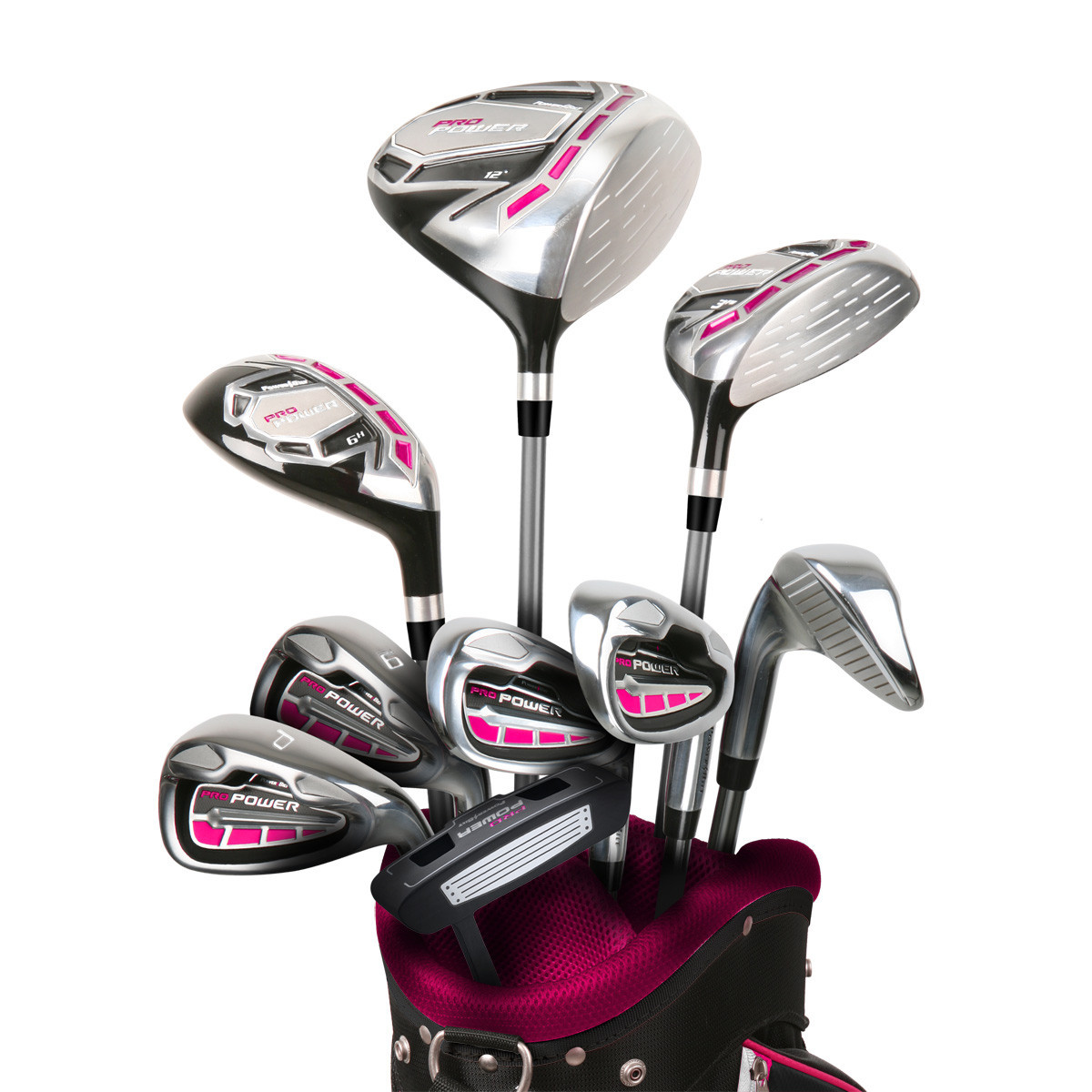 left handed golf package sets