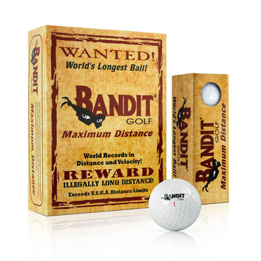 Bandit MD illegal Golf Balls - Dozen