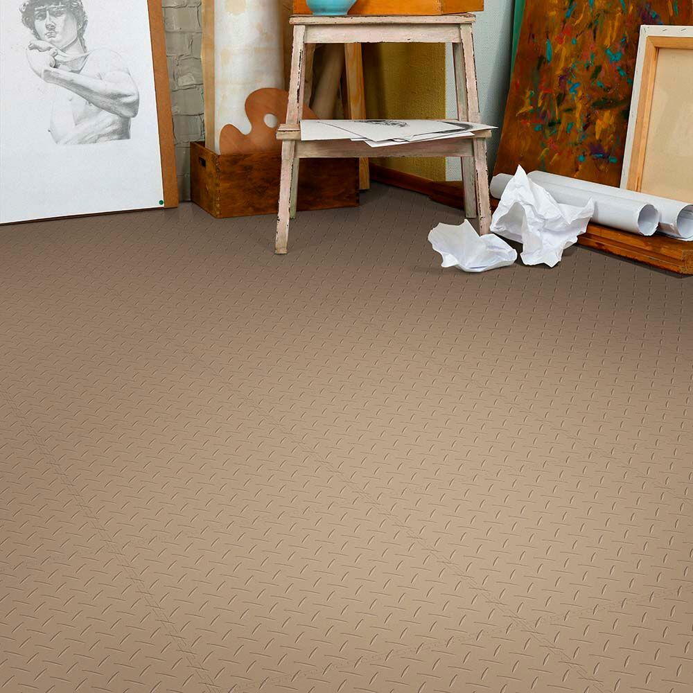 Perfection Floor Tile Diamond Pattern flexible interlocking tiles perfection-floor-diamond-beige-art-studio.jpg