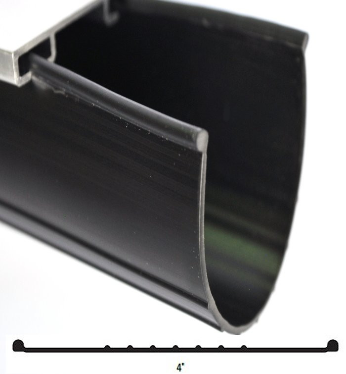 Garage Door Replacement Bottom Seal Double P End Vinyl 200 Roll