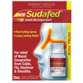 Sudafed Nasal Decongestant Spray Refill