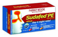 Sudafed PE Sinus Day + Night Relief 48 tabs