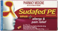 Sudafed PE Sinus + Allergy & Pain Relief 24 tabs