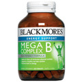 Helping you to support your nervous system and energy levels 
Blackmores Mega B Complex is a high potency formula which helps to replenish nutrients depleted due to strenuous physical activity. It also supports the healthy functioning of the nervous system.