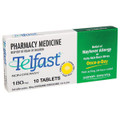 telfast 180mg 10 tablets