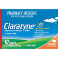 claratyne non-drowsy tablets 10