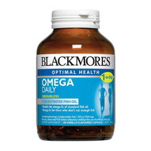 Helping you to get two key nutrients for a healthy body 
Blackmores NEW Odourless Fish Oil + Vitamin D3 combines a high quality odourless fish oil and vitamin D3 in a convenient, all in one formula which provides nutrients essential for a healthy body.