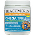 Helping you to take less capsules and give relief of rheumatoid arthritis symptoms 
Blackmores Omega Triple concentrated fish oil has 3X the omega-3’s of a standard 1,000 mg fish oil capsule (contains EPA 180 mg and DHA 120 mg) which helps take less capsules.