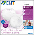AVENT DISP BREAST PAD DAY 30