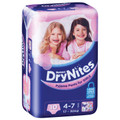 huggies 10 drynite girl 4+year