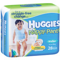 huggies nappy pants 28 walker boy
