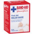 band-aid first aid gauze rolled 2.3m
