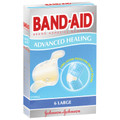 band-aid advanced healing dressings large 6