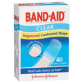 band-aid clear strips 40