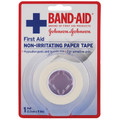 band-aid first aid paper tape non-irritating 9.1m