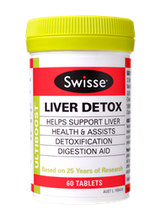 Swisse Ultiboost Liver Detox contains premium quality ingredients traditionally used to help support the liver and aid detoxification.
The liver is the largest internal organ of the human body and is responsible for eliminating toxins, aiding digestion and helping regulate metabolism.
Swisse Ultiboost Liver Detox contains St. Mary’s thistle, traditionally used as a liver tonic to help support and protect liver health and assist with the regeneration of liver cells.
Globe artichoke is included to help relieve indigestion and bloating.
The formula also contains turmeric, which helps combat potential free radical damage to the liver and has a long history of use as an anti-inflammatory.