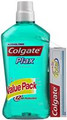 PLAX MOUTHWASH 1LT+ TOTAL TOOTHPASTE 80G