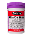 Swisse Ultiboost Relax & Sleep contains premium quality ingredients to help relieve nervous tension and restlessness to assist with a natural, restful sleep.

Swisse Ultiboost Relax & Sleep is a comprehensive formula containing Passionflower, traditionally used in Western herbal medicine for its sedative properties to help relieve tenseness, restlessness and irritability that may make it difficult to sleep.

This premium quality formula includes Lemon balm, traditionally used in Western herbal medicine to help relieve symptoms of mild mental stress and indigestion.

Swisse Ultiboost Relax & Sleep contains magnesium to help support healthy muscle function and the herb Hops, traditionally used in Western herbal medicine to help relieve nervous tension and assist relaxation to encourage a restful sleep.

The Swisse Ultiboost range is based on over 25 years of research.