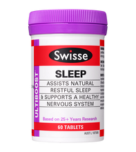 Swisse Ultiboost Sleep contains premium quality ingredients shown to help minimise sleep challenges.

The Swisse Ultiboost Sleep formula delivers a combination of magnesium and herbs, including valerian to assist in relieving mild nervous tension and encourage natural, restful sleep.

The Swisse Ultiboost range is based on over 25 years of research.
