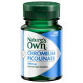 •maintains healthy blood sugar levels in healthy individuals
•supplement for chromium

Chromium picolinate influences carbohydrate, fat and protein metabolism. It assists in the management of fluctuating blood sugar levels in healthy people. A higher dietary intake of refined carbohydrates needs more chromium.