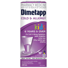 Children's Dimetapp Cough and Cold 200mL