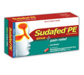 Sudafed PE Sinus and Pain Relief 24 Tablets