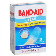 Band-Aid Clear Strips X 40