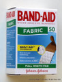50 Pack - Band Aid Plaster Strips Pack Fabric Quilt Aid Technology First Aid
