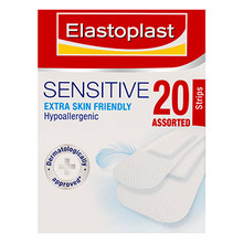 Elastoplast Sensitive 20 Strips Assorted