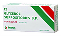 Glycerol Suppository Adult Petrus 12