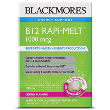 Blackmores B12 Rapi-Melt 1000mcg