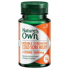 Nature's Own Double Strength Cold Sore Relief 50 tablets
