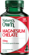 Nature's Own Magnesium Chelated 500mg 75 Capsules