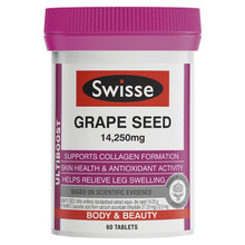Swisse Ultiboost Grape Seed 14,250mg 60 Tablets