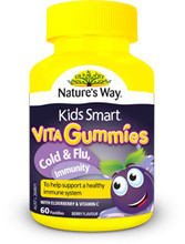 Nature's Way Kids Smart Vita Cold & Flu, Immunity 60 Gummies