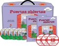 Puertas Abiertas Spanish curriculum for kids with DVD videos, CDs, workbook, and guide