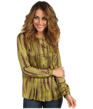 MICHAEL Michael Kors Petite Petite L/S Feather Pintuck