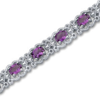 ★rosemont★ SILVER bracelet (February birthstone) RC0342 ☆rosemont☆ SILVER bracelet (February birthstone) RC0342