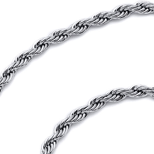 20 inch stainless steel rope chain